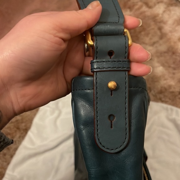 MARC BY MARC JACOBS- teal moto shoulder bag ✨NWT✨ - Picture 10 of 16